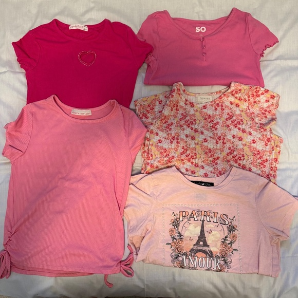 Multi colors design girls tops shirt blouses size start 6-10 - Picture 7 of 7